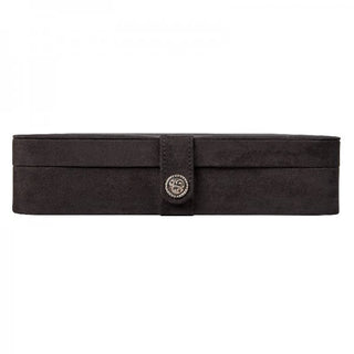Maria Fabric Jewelry Box - Black