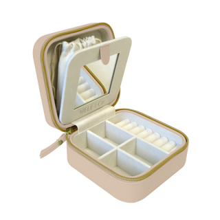 Stow and Go Travel Jewelry Box - Buff