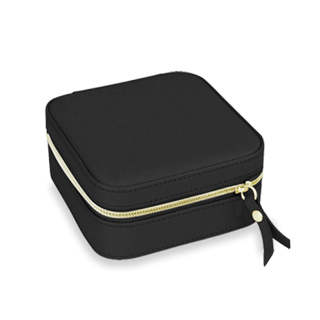 Stow and Go Travel Jewelry Box - Black