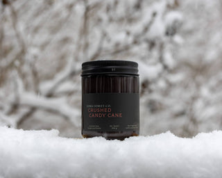 Crushed Candy Cane Candle