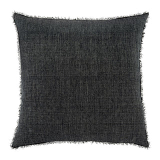 Lina Linen Pillow Charcoal