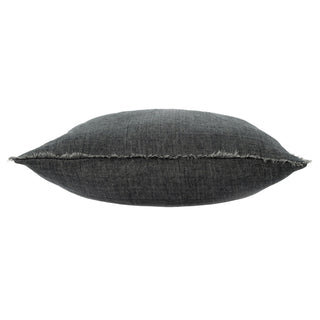 Lina Linen Pillow Charcoal