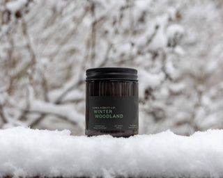 Winter Woodland Candle