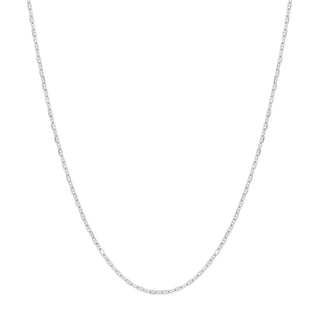 White Gold Anchor Chain