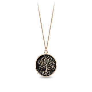 Tree of Life 14K Gold Talisman Necklace