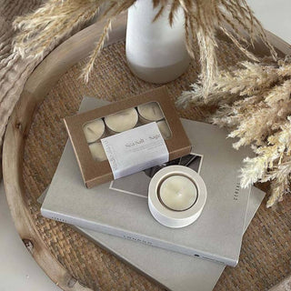 Rose & Peony Tea Lights - 6 Pack