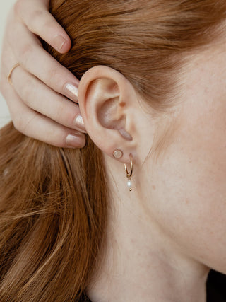 Dewdrop Pearl Earrings
