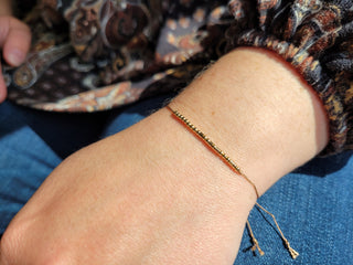 "Big" Morse Code Bracelet