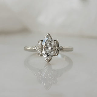 Marquise Cut Diamond Ring