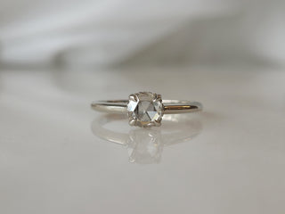 Clear Round Diamond Ring