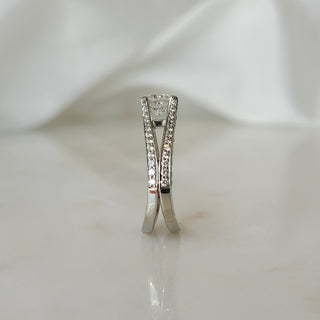 Classic Concept Split Shank Diamond Ring