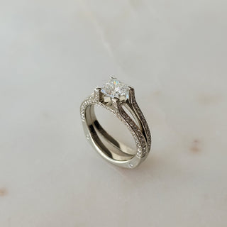 Classic Concept Split Shank Diamond Ring