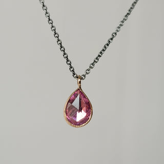 Pink Sapphire Necklace