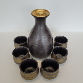 Sake Set-Gold