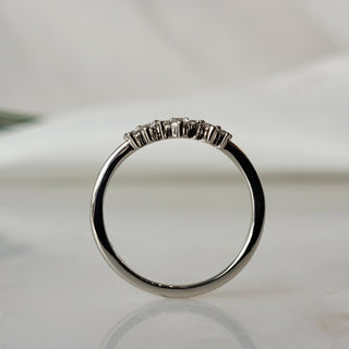 Curved Diamond Band