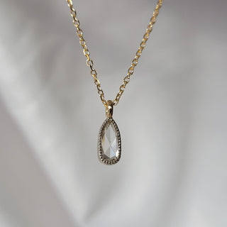 Pear Shaped Diamond Necklace