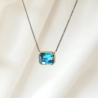 Sky Blue Topaz Necklace