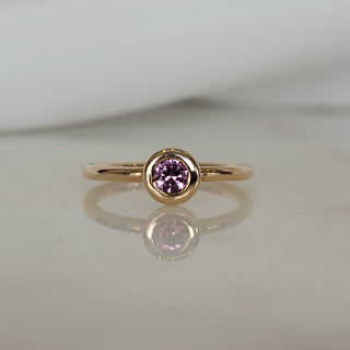 Pink Sapphire Ring