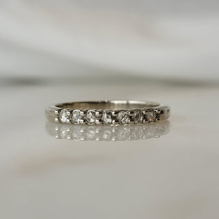 Rose Cut Diamond Band