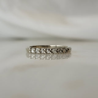 Rose Cut Diamond Band