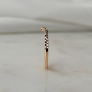 Rose Gold Diamond V-Band