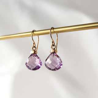Amethyst Drop Earrings