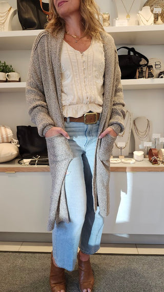 Long Cartier Sweater - Oatmeal