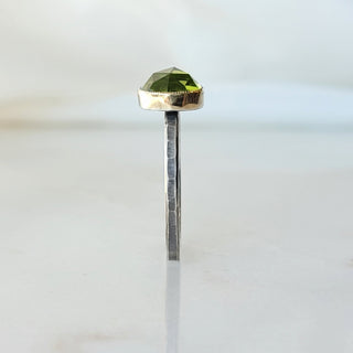 Peridot Statement Ring