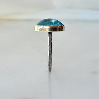 Aquamarine Statement Ring