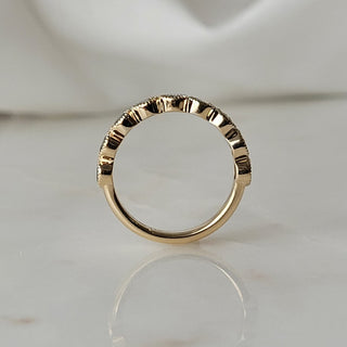 Ombre Teal Sapphire Band