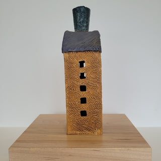 Terracotta Brown Candle House