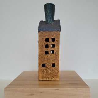 Terracotta Brown Candle House