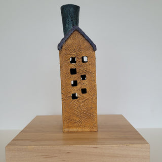 Terracotta Brown Candle House