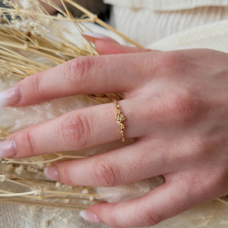 Diamond Buttercup Ring