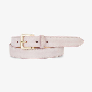 Millie Suede Belt - Old Rose