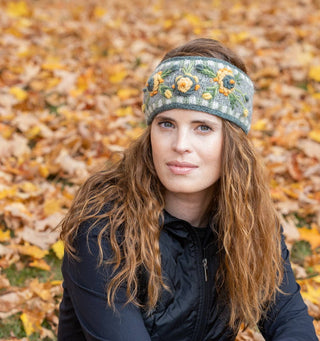 Aubrey Headband - Charcoal