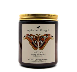 Atlas | Spiced Whiskey & Tobacco Oud - Jar Candle