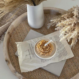 Peony Candle - Cappuccino