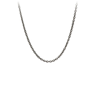Black Medium Cable Chain