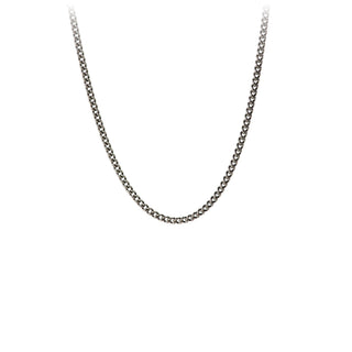 Oxidized Medium 22" Curb Chain