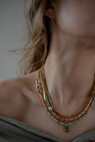 Turquoise Sidra Earrings