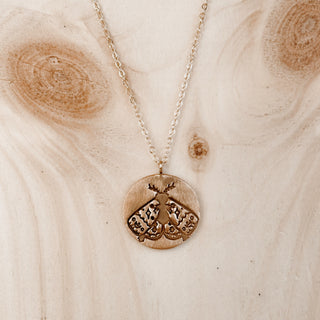 The Moth - Talisman Necklace