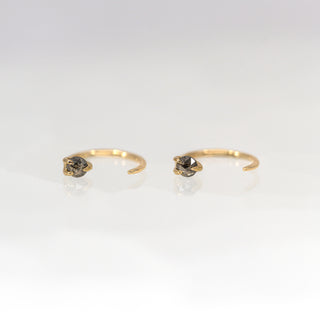 Shadow Nectar Salt & Pepper Diamond Earring