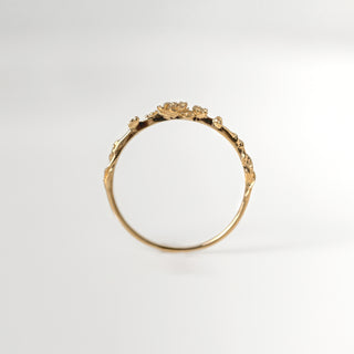 Diamond Buttercup Ring