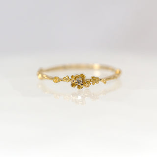 Diamond Buttercup Ring