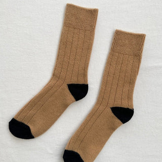 Classic Cashmere Socks - Camel