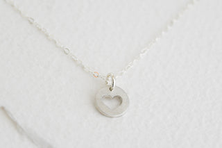 Sterling Silver Heart Necklace