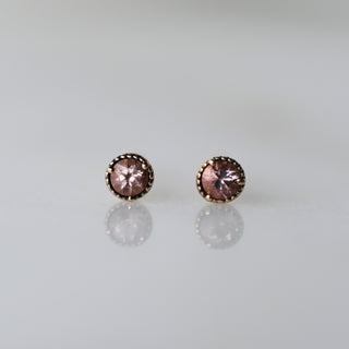 Mini Precious Topaz Stud Earrings