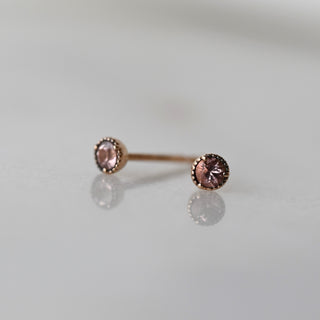 Mini Precious Topaz Stud Earrings