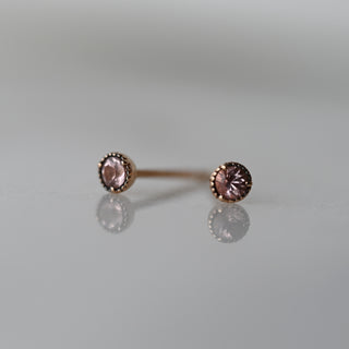 Mini Precious Topaz Stud Earrings